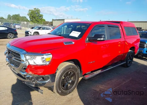 2021 Ram 1500 Big Horn/Lone Star из США, поврежденный, VIN 1C6RRFFG2MN519541